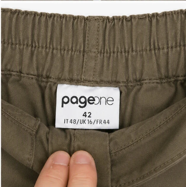 Page One khaki pants size 42 – comfortable fit casual style – photo 2